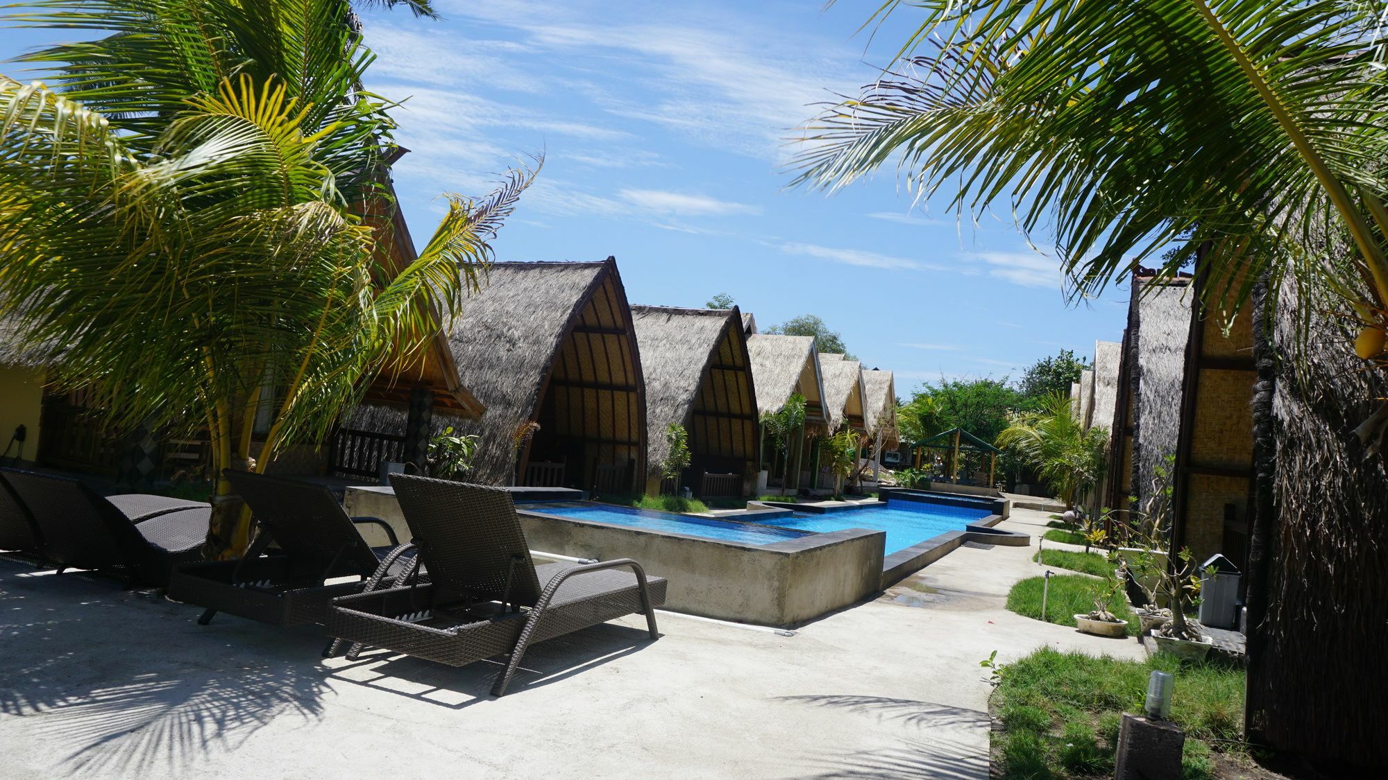 Youpy Bungalows Gili Air Extérieur photo